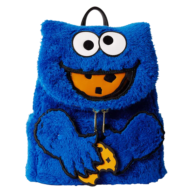 Loungefly Sesame Street Elmo Plush Cosplay Mini Backpack Sesame Street Elmo Plush Cosplay Crossbody Bag | Loungefly main image 4