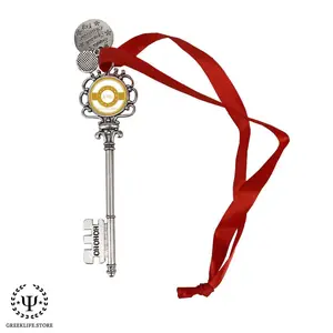 Alpha Psi Lambda Christmas Ornament Santa Magic Key