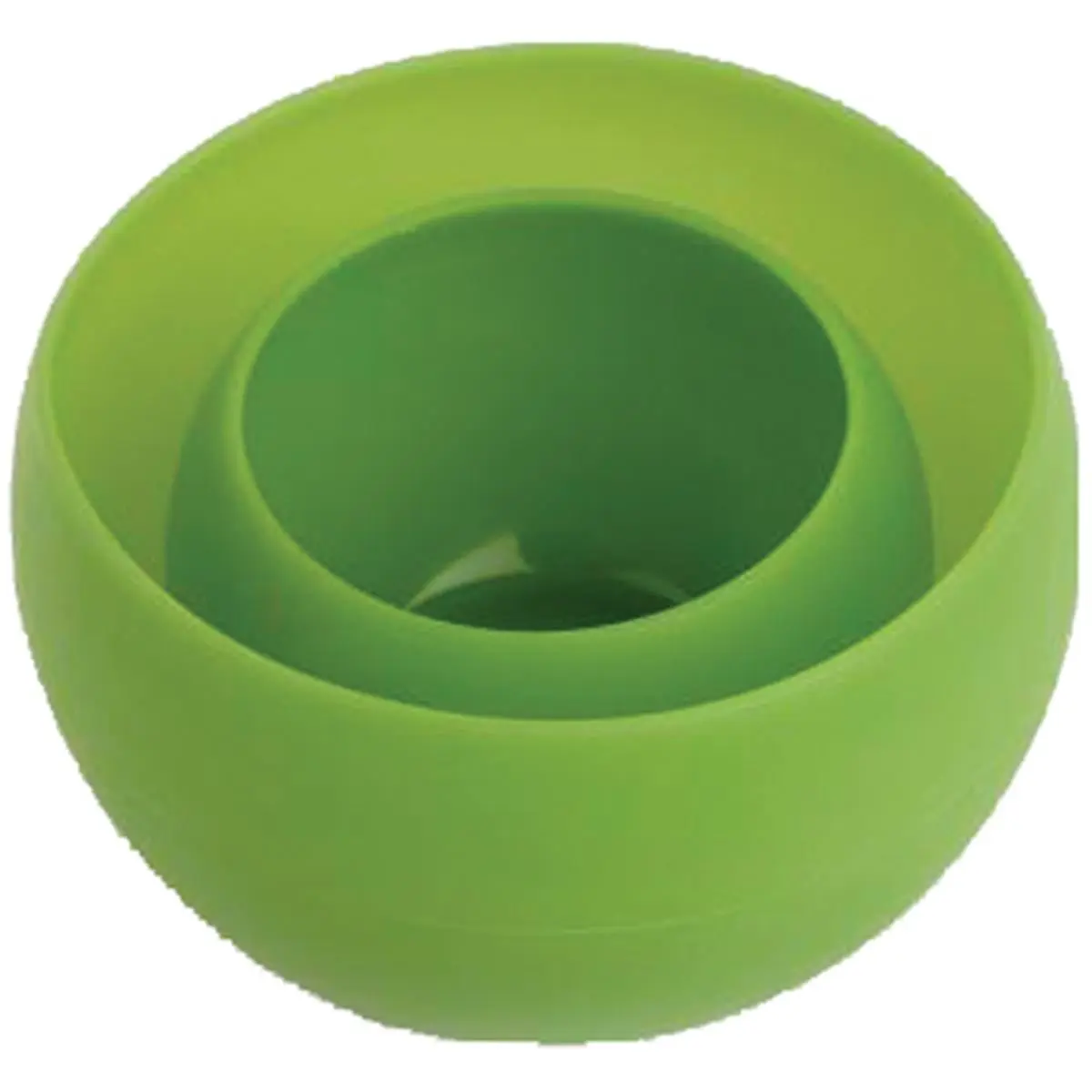 212 MAIN Guyot Designs Silicone Nesting Collapsible Tableware Bowls - Set of 2 with 2 Sizes (6oz and 16oz, Lime Color), Two Sizes