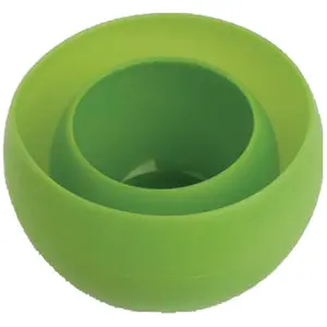 212 MAIN Guyot Designs Silicone Nesting Collapsible Tableware Bowls - Set of 2 with 2 Sizes (6oz and 16oz, Lime Color), Two Sizes