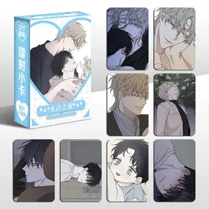 55 Pcs/Set Korean Manga Laser Small Card Yeo Taeju, Kim Euihyun Lomo Cards HD Photocard Cosplay Gift