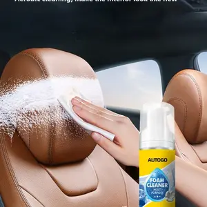 Multi-Functional Foam Cleaner for Car Leather Seats, Stain Remover for Home Use, Waterless Cleaning Agent, Efficient and Convenient, Car Upholstery Cleaner