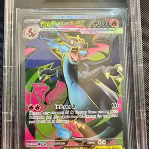 Beckett Gem Mint 10 Charizard Ultra Rare / Phantasmal Flames