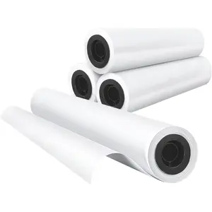 Plotter Paper 24"x 150' Wide Format Blueprint Paper, 4 Rolls,  20lb CAD Bond Rolls  2" Core for CAD Printing  Inkjet Printers