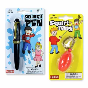 Squirt Pen & Squirt Ring Combo Prank Kit. This Gag Kit Joke Is Sure To Bring Laughs