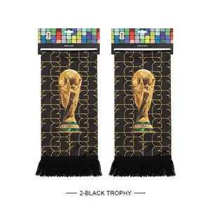 【FIFA WORLD CUP 2026 】Football USA Fan Scarf Gift Set | Official FIFA Merchandise | Supporter Scarf Set | Local Shipping SummerVibes,summerwins