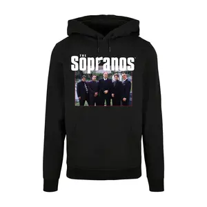 Mister Tee The Sopranos Men's Hoodie Group Graphic Print Black XS-3XL
