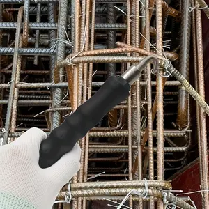 Half-Automatic Steel Wire Hook Tool Set, Durable Hooks, Ergonomic Design for Concrete Reinforcement, Durable High-Strength Material, DIY Builders & Engineers