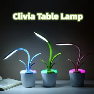 LED Table Lamp Modern Desk Lights USB Eye Protection