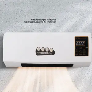 Wall Mount Heater Dual Use Highly Efficient Wide Angles Mobile Small Conditioner US Plug 110V