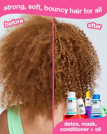 K18 Leave-In Molecular Repair Hair Mask, Patented, Lasting Repair For Dry, Frizzy, Damaged Hair, Reverse Damage In 4 Minutes From Bleach, Color, Chemical Services + Heat