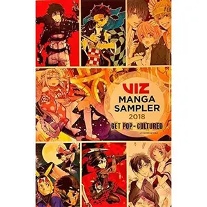 USED-VIZ Manga Sampler 2018 (Get Pop-Cultured) by Viz Media (Author) (Paperback)
