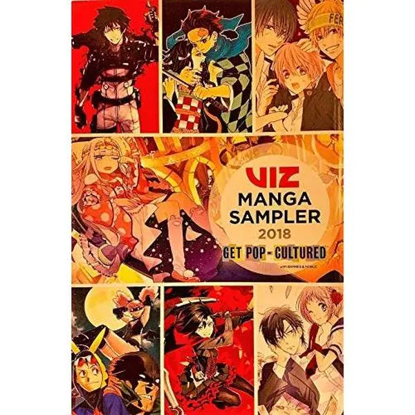 USED-VIZ Manga Sampler 2018 (Get Pop-Cultured) by Viz Media (Author) (Paperback)