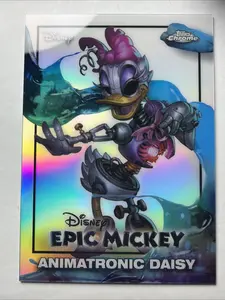 Topps Chrome Disney Epic Mickey Animatronic Daisy EM-16 2026 Trading Card