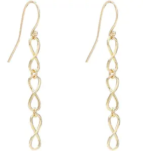 Small Infinity Dangle Earrings