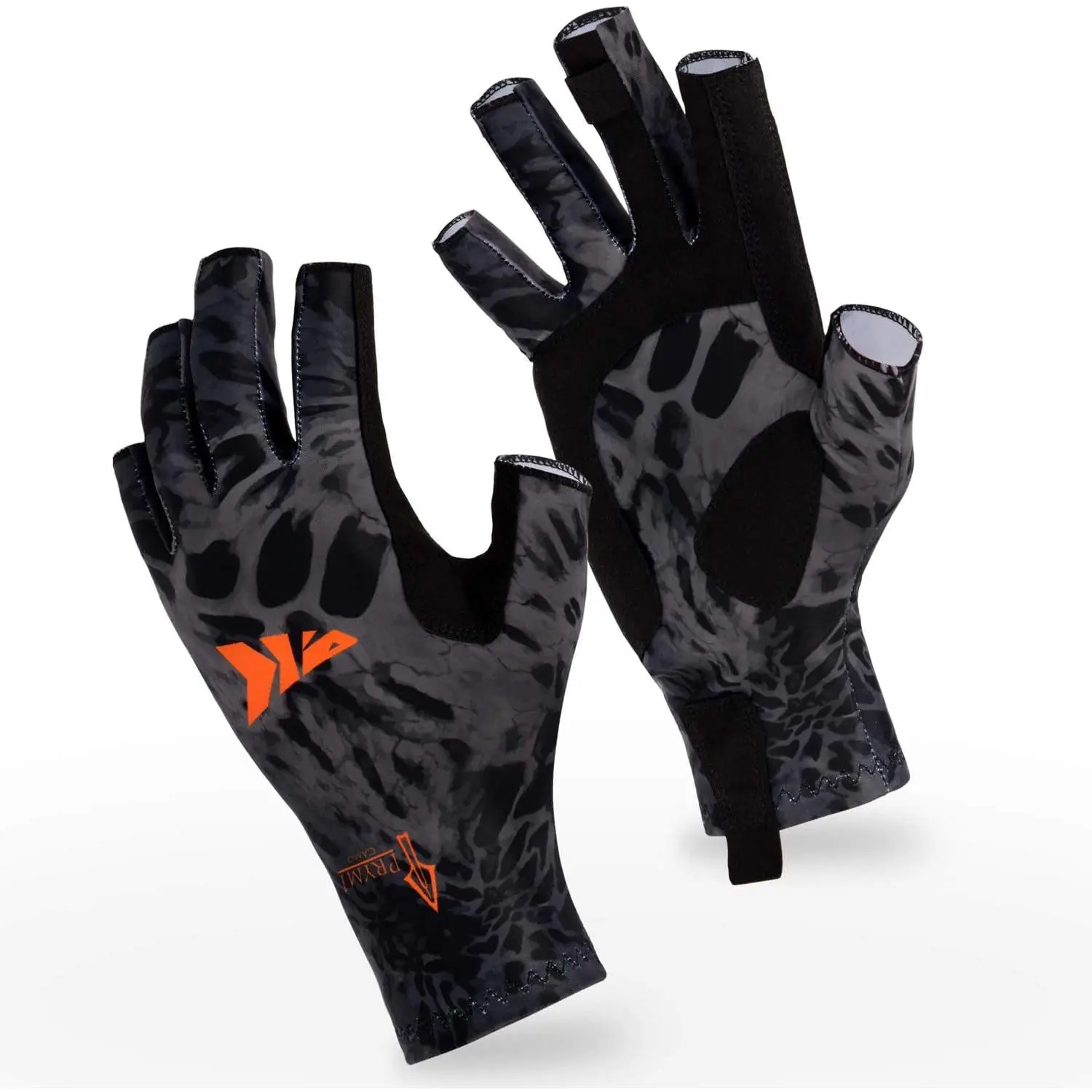 UPF50 Sun Protection Gloves for Fishing Kayaking Rowing Outdoor UV Blocking Diving Gloves