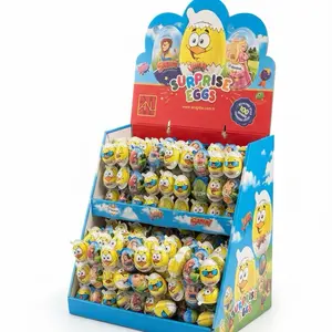 Surprise Eggs Chocolate Hazelnut & Peanut Cream - Fun Food Dessert Treats for Kids