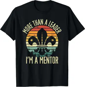 Scout Leader Mentor Design For Scouts Camping Scouting T-Shirt