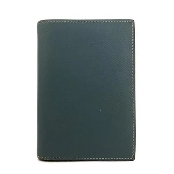 Pre-owned HERMÈS Other Other Hermes Agenda Epsom Leather Notebook Cover Blue 12221388994/531194