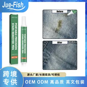 Jue-Fish Portable Precision Stain Remover Pen for Clothes Cleaning - Yellowing Oil Stain Remover