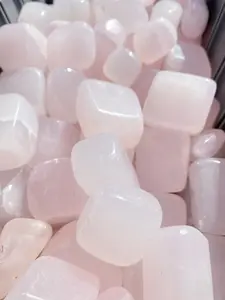 Pink Calcite Tumbled Stone - Polished Pink Calcite Crystal
