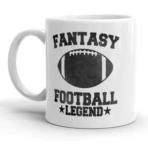 Fantasy Football Legend Mug Funny Sports Coffee Cup - 11oz Funny Coffee Mugs Ceramic Printed Drinkware Cup Fantasy Football Legend Mug Funny Sports Coffee Cup - 11oz Funny Coffee Mugs Ceramic Printed Drinkware Cup