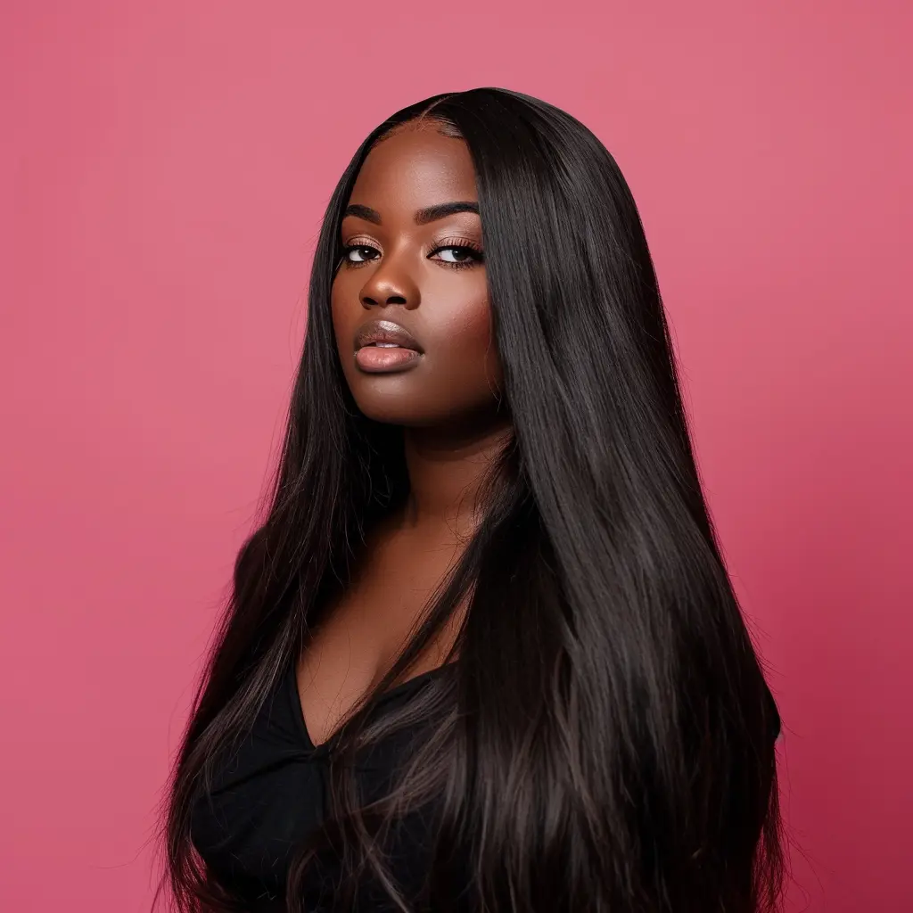 RAW Cambodian Straight 13x6 frontal wig
