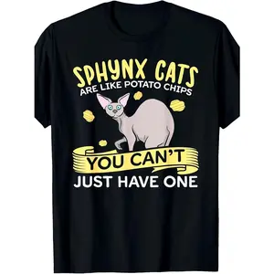 Sphynx Cats Are Like Hairless Cat Owner T-Shirt100% Cotton