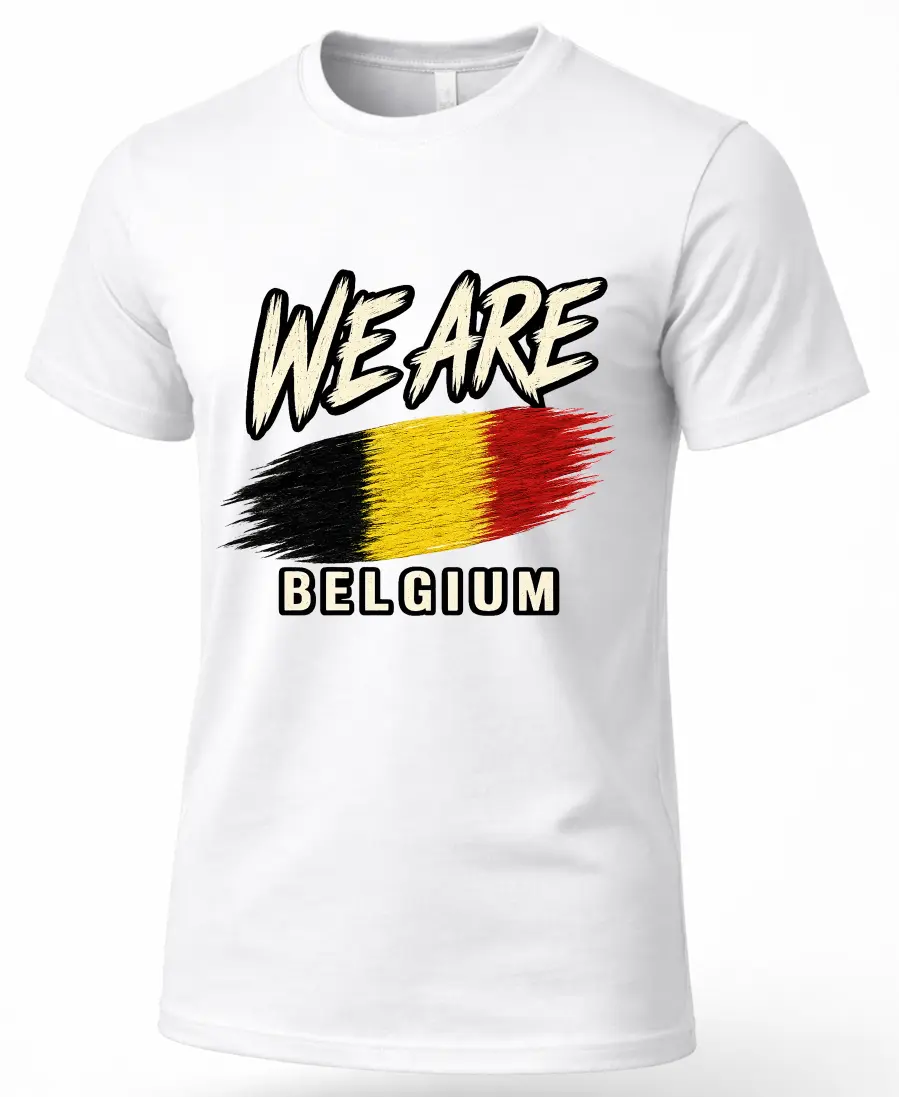 Belgium Heritage Flag T-Shirt – WE ARE Collection
