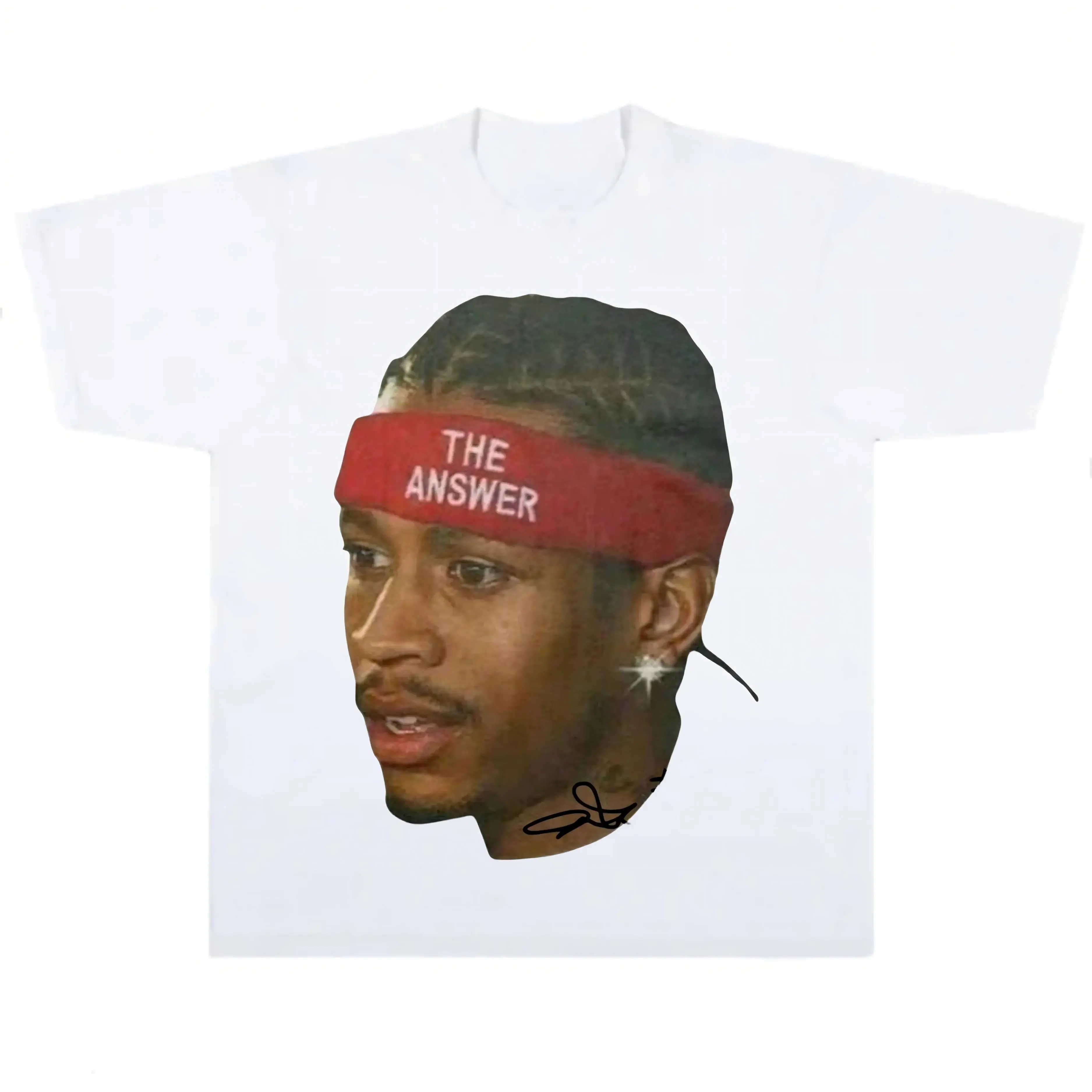 The Answer Iverson Vintage Graphic T-Shirt