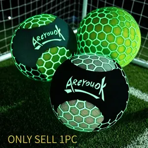 Cool Glow-In-The-Dark Soccer Ball, Reflective Night Football, Perfect Birthday Gift for Boys, Teens, and Soccer Lovers, Ideal for Holidays