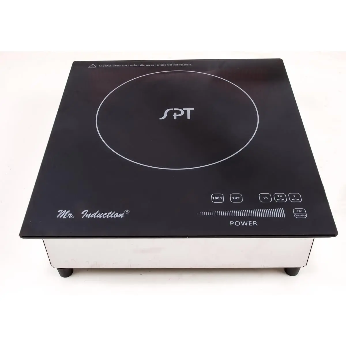 Sunpentown SR-657RTA 2600 watt Built-in Induction Cooktop, Black & Silver