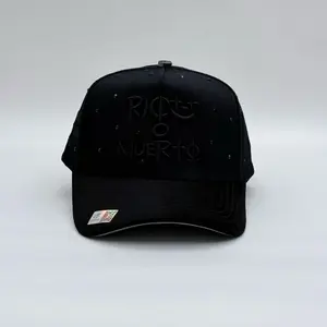 Cap Hats “Rico O Muerto” (Black)