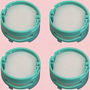 Teal Vacuum Cleaner Odor Eliminator Cartridge - 4 Pack Replacement Filters for Shark AZ3002 HZ3002 HP302 - Reusable Air Purifier Accessories - Long-Lasting Odor Neutralization - Compatible with Shark Vacuums Household Set