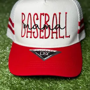 ️ Baseball Mama Embroidered Trucker Hat