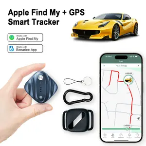 Dual-System Find My & GPS Tracker: Real-Time Locator for Kids/Pets/Cars | No Dead Zones, 365-Day Battery, IP68 Waterproof + SOS/Geo-Fence