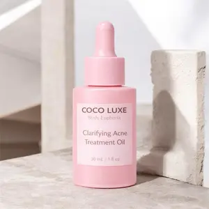 Coco Luxe Body Euphoria Clarifying Acne Treatment Oil 30 mL / 1 fl oz for Effective Acne Management & Targeted Acne Solution Skin Repair| face oil for acne prone skin