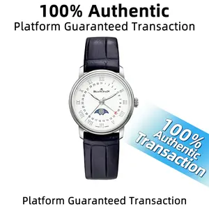 Blancpain Villeret Classic 6126-1127-55 Watch, 33mm, white dial, stainless steel, automatic movement WHP034125