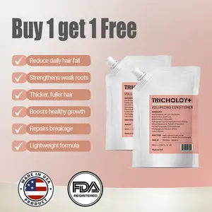 [Buy 1 Get 1 Free] Tricholoy+ Anti-Hair Fall & Less Shedding & Volumizing Conditioner | Strengthens Roots | Thicker, fuller hair | Repairs breakage | 300ML
