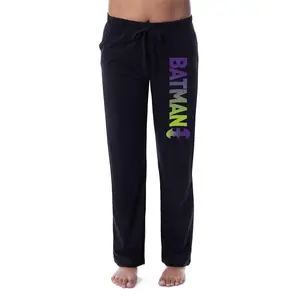 DC Comics Womens' Batman Bat Logo Ombre Sleep Pajama Pants