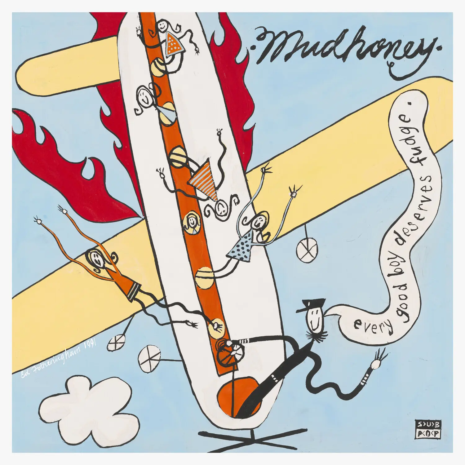 Mudhoney - Every Good Boy Deserves Fudge (30th Anniversary Deluxe Edition)  [VINYL RECORD - LP] Explicit, Gatefold LP Jacket, Poster