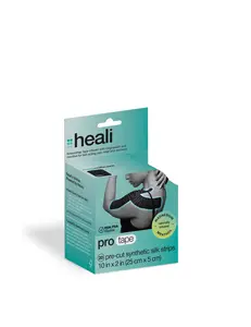 HEALI Kinesiology Tape Black Zebra - Magnesium Menthol Infused Sports Tape Athletic Tape