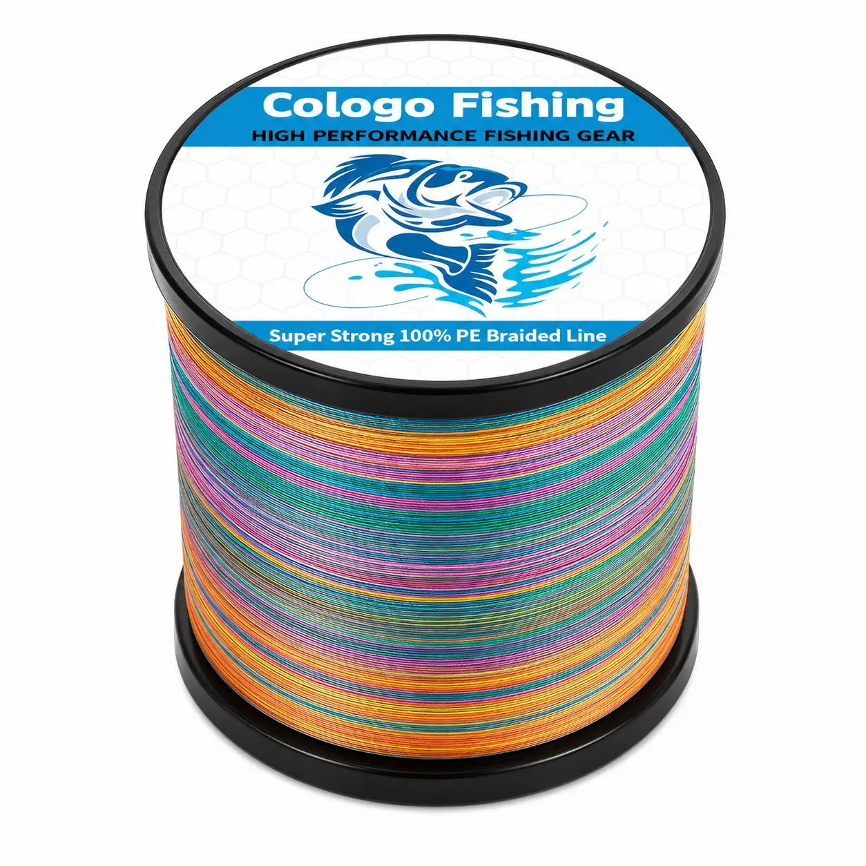 4-Strand Pe Braided Fishing Line, 300m/328yds, Strong Abrasion Resistant, Multifilament Braid for Freshwater & Saltwater Fishing, Outdoor Fishing Supplies, Fishing Tackle