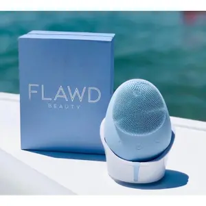 Facial Cleansing Brush Face Scrubber Waterproof Face Scrub Brush for Men & Women Rechargeable Silicone Face Scrubber Cleanser