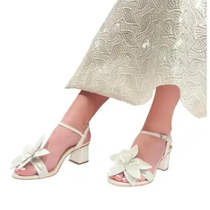 Gigi Ivory Accessory Bundles for Sandals - Heel Cover & Snap Clip Set