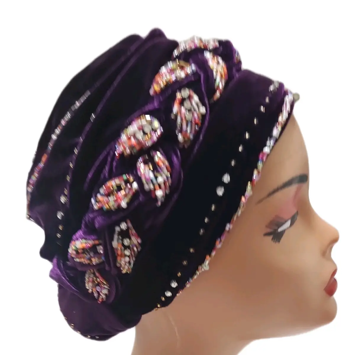 velvet turban