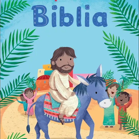 Mi primera Biblia (Spanish Edition) - Board Book for Toddlers, Kids Bible Stories, Bedtime, Illustrated Baby Bible