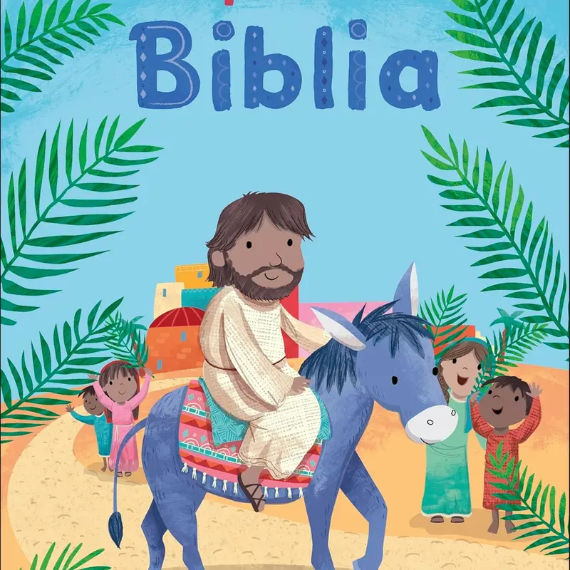 Mi primera Biblia (Spanish Edition) - Board Book for Toddlers, Kids Bible Stories, Bedtime, Illustrated Baby Bible