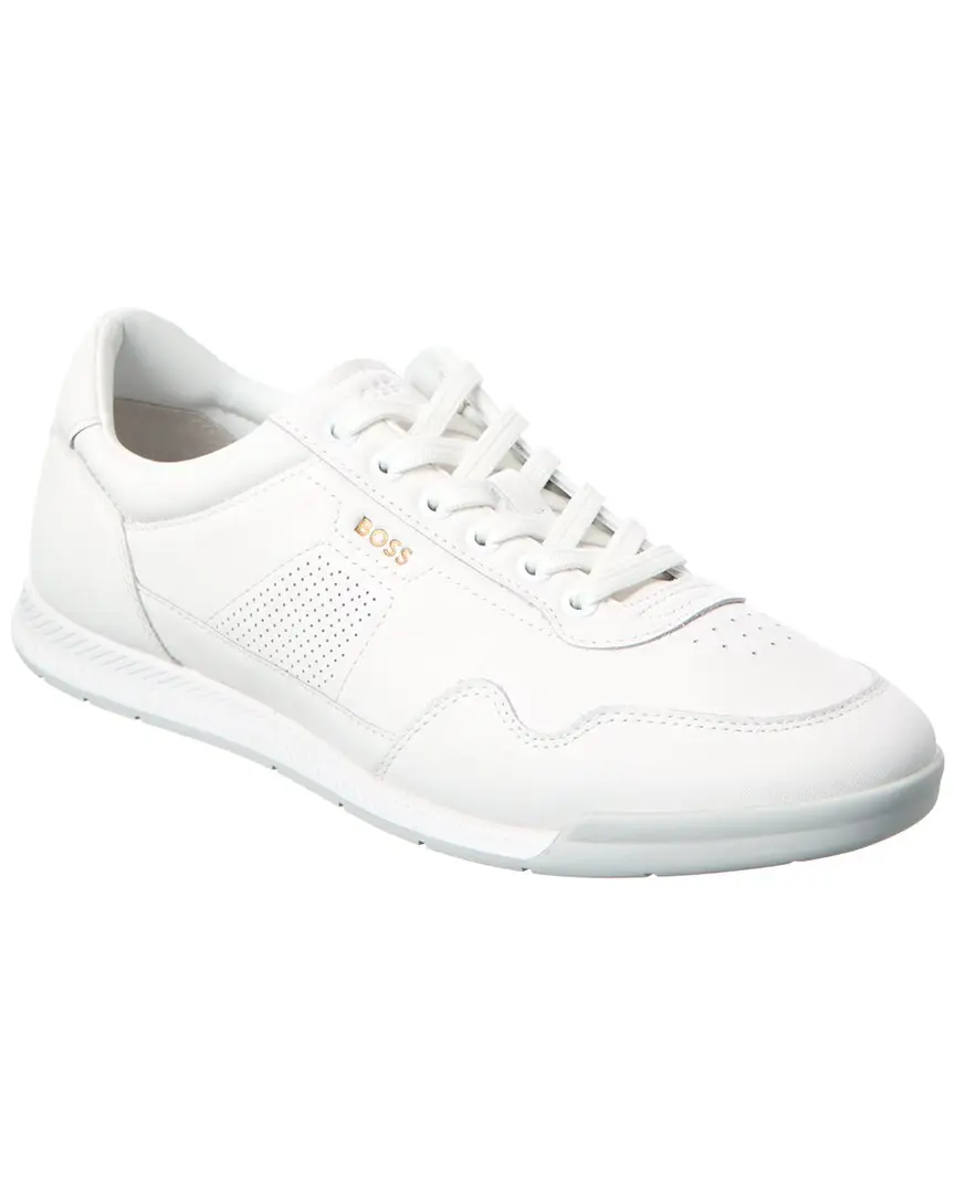 Hugo Boss Titanium Leather Sneaker