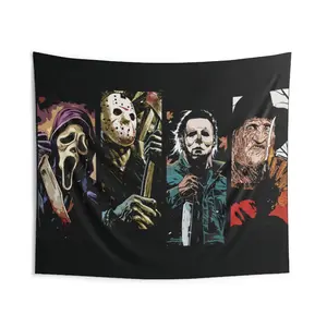 Halloween Squad Wall Tapestry